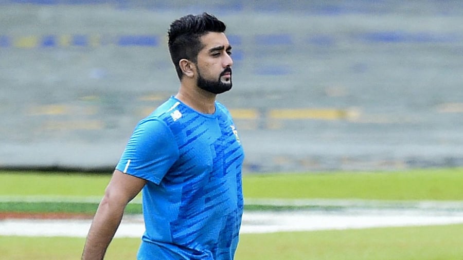 Rajasthan Royals and South Africa spinner Tabraiz Shamsi. Credit: AFP File Photo