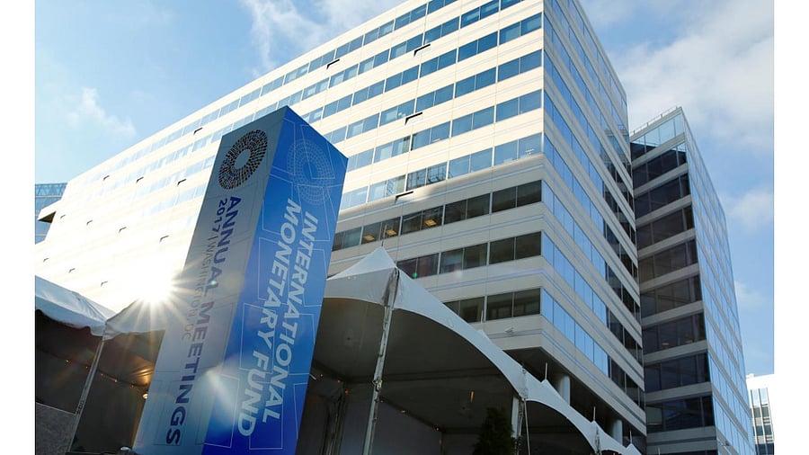 International Monetary Fund headquarters building in Washington. Credit: Reuters File Photo