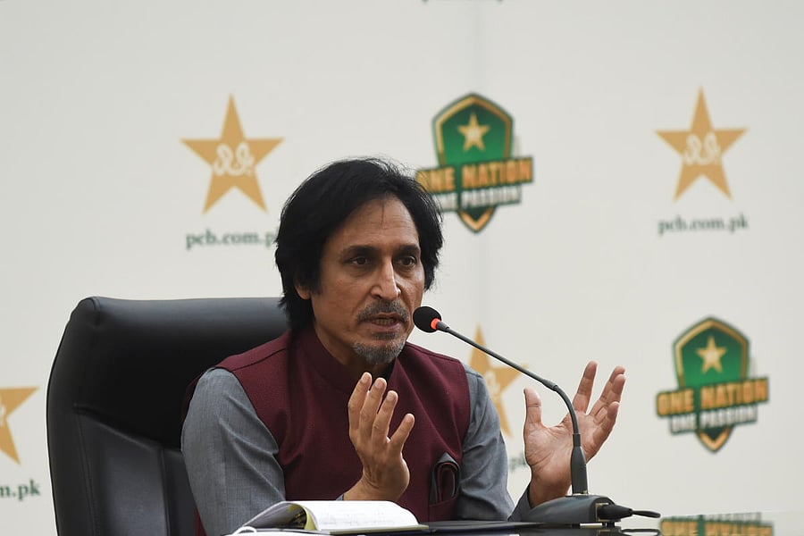Ramiz Raja, former Pakistan's national cricket team captain and newly elected Chairman of the Pakistan Cricket Board (PCB). Credit: Reuters Photo