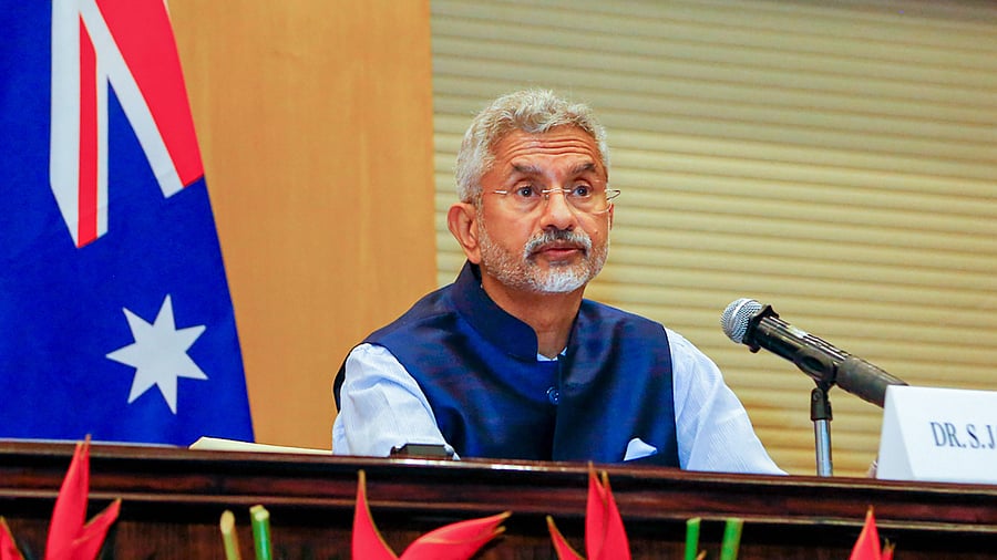 External Affairs Minister S Jaishankar. Credit: PTI Photo
