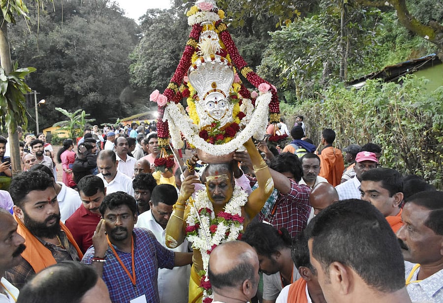 A file photo of Karagotsava being conducted in Madikeri.