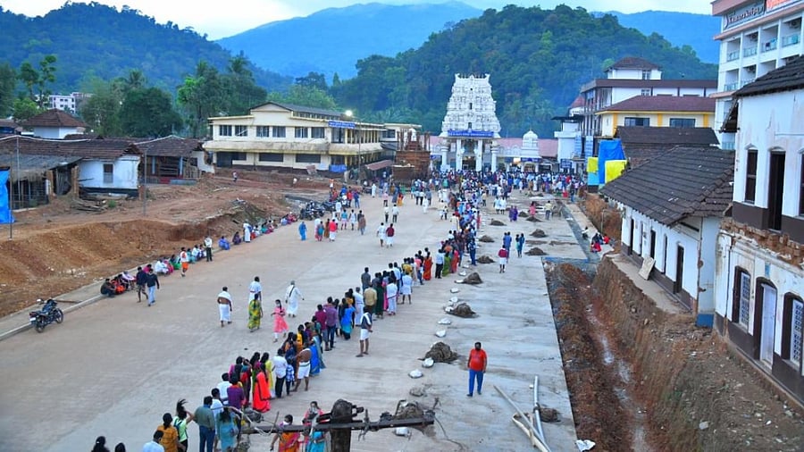 Kukke Subrahmanya temple. Credit: DH file photo