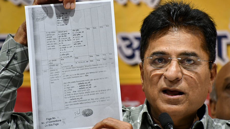 Senior BJP leader Kirit Somaiya. Credit: PTI File Photo