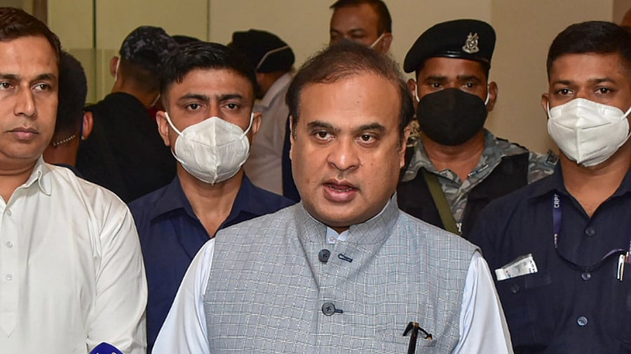 Assam Chief Minister Himanta Biswa Sarma. Credit: PTI Photo