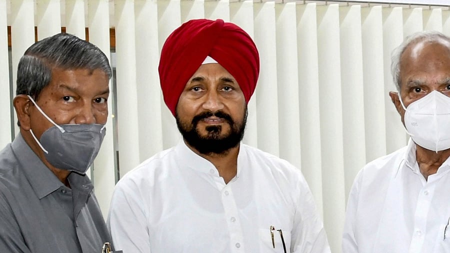 Though Channi appears to be a surprise choice, it can be a calculated gamble by the party. Credit: PTI Photo