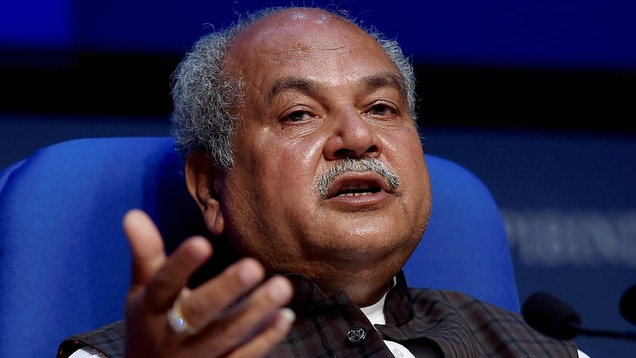 Agriculture Minister Narendra Singh Tomar. Credit: PTI Photo
