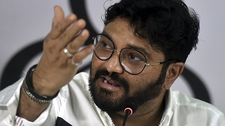 Former Union Minister Babul Supriyo. Credit: PTI Photo