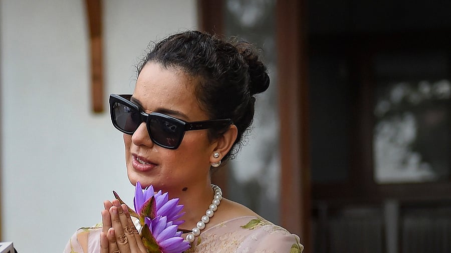 Bollywood actor Kangana Ranaut. Credit: PTI Photo