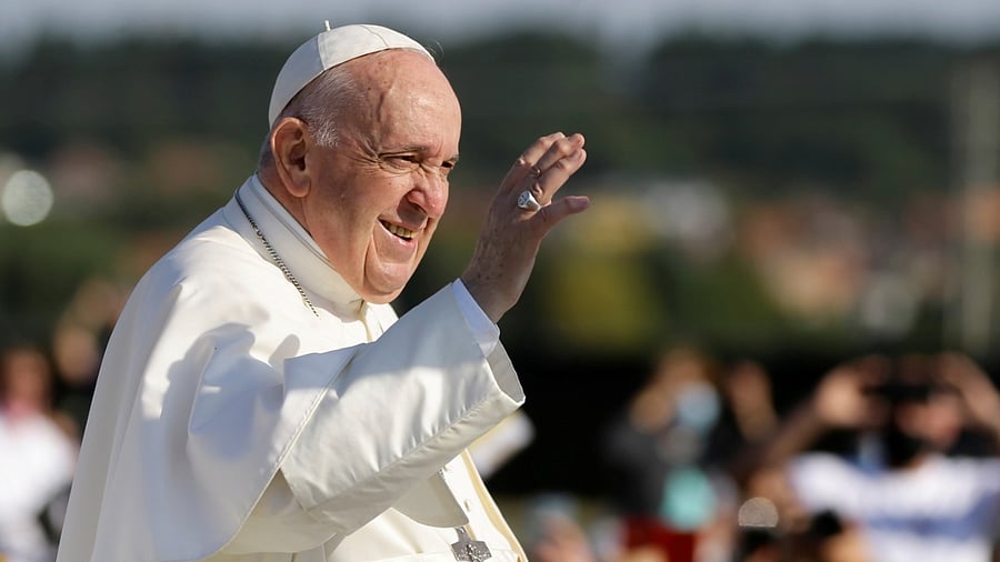 Francis, who was elected pontiff in 2013, underwent surgery on July 4 to correct a narrowing of the colon, and spent 11 days in hospital. Credit: Reuters File Photo