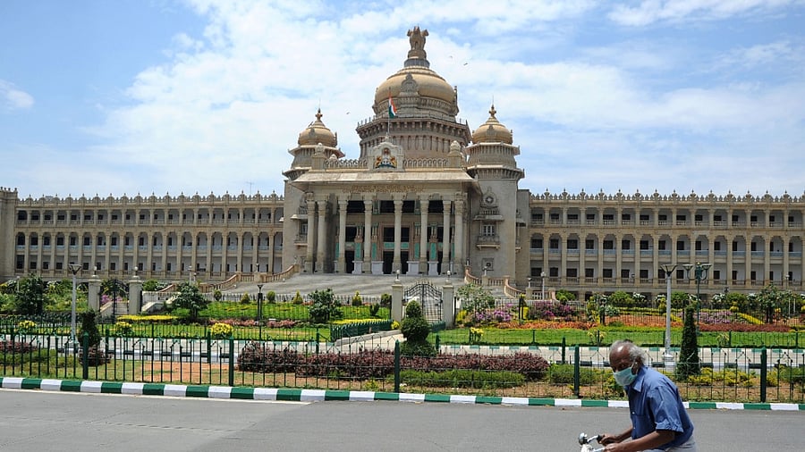 Vidhana Soudha. Credit: DH file photo