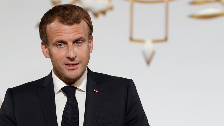 French President Emmanuel Macron. Credit: Reuters Photo