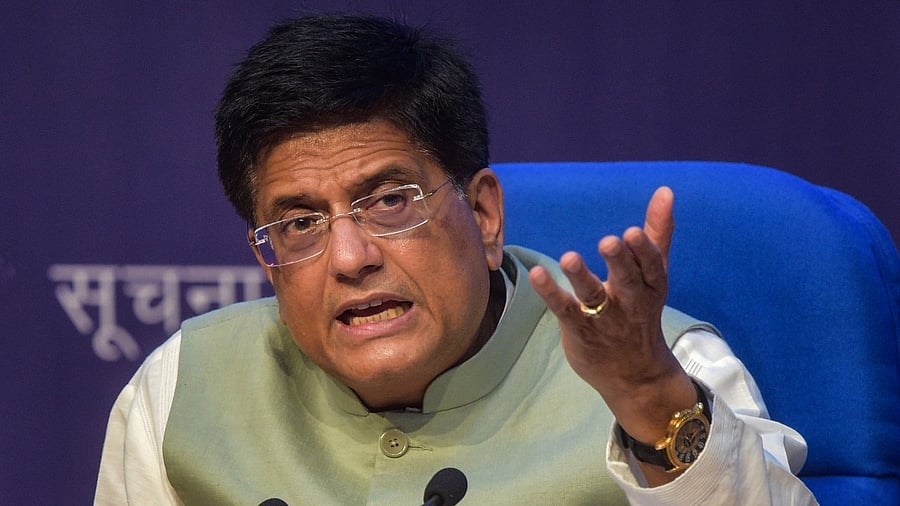 Commerce and Industry Minister Piyush Goyal. Credit: PTI File Photo