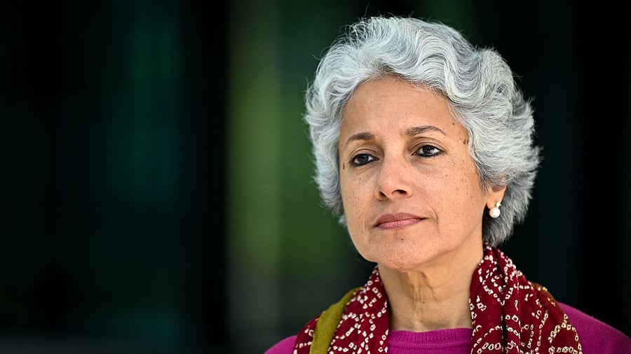 WHO Chief Scientist Soumya Swaminathan. Credit: AFP File Photo