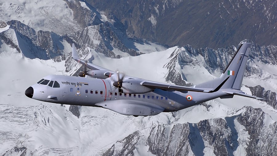 This is the first project of its kind in which a military aircraft will be manufactured in India by a private company. Credit: Airbus handout