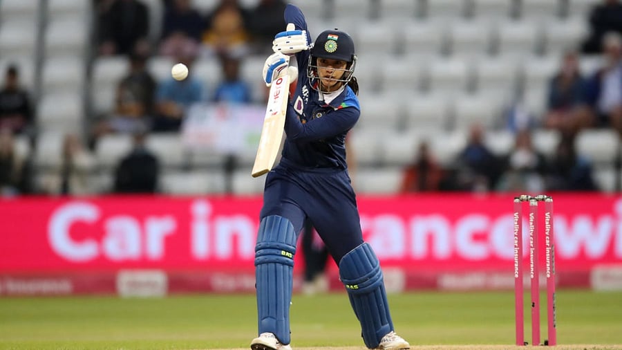 India's Smriti Mandhana. Credit: Reuters File Photo
