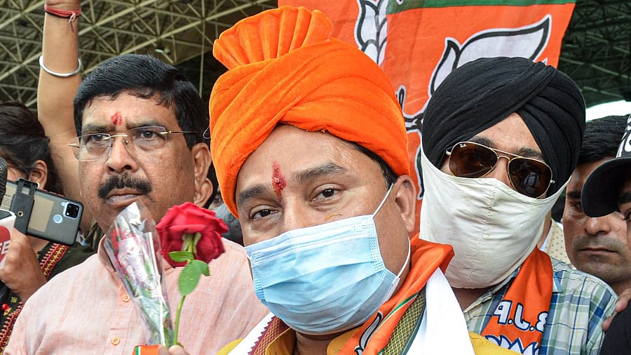 BJP MP Dilip Saikia. Credit: PTI Photo