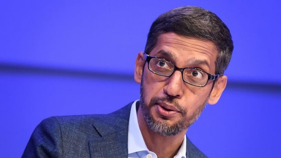 Google CEO Sundar Pichai. Credit: AFP Photo