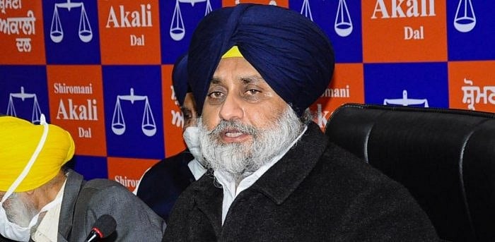 Sukhbir Singh Badal. Credit: PTI file photo.