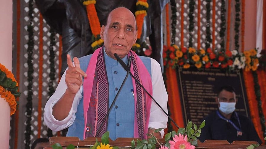 Union Defence Minister Rajnath Singh. Credit: PTI Photo