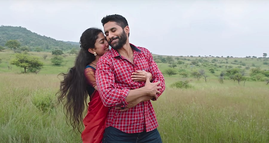 Sai Pallavi and Naga Chaitanya.