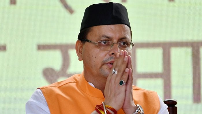 Uttarakhand Chief Minister Pushkar Singh Dhami. Credit: PTI File Photo