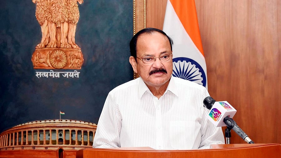 Vice President M Venkaiah Naidu. Credit: PTI Photo