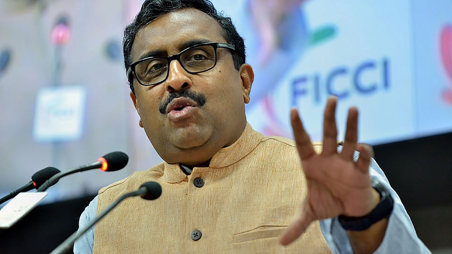 RSS functionary Ram Madhav. Credit: PTI File Photo