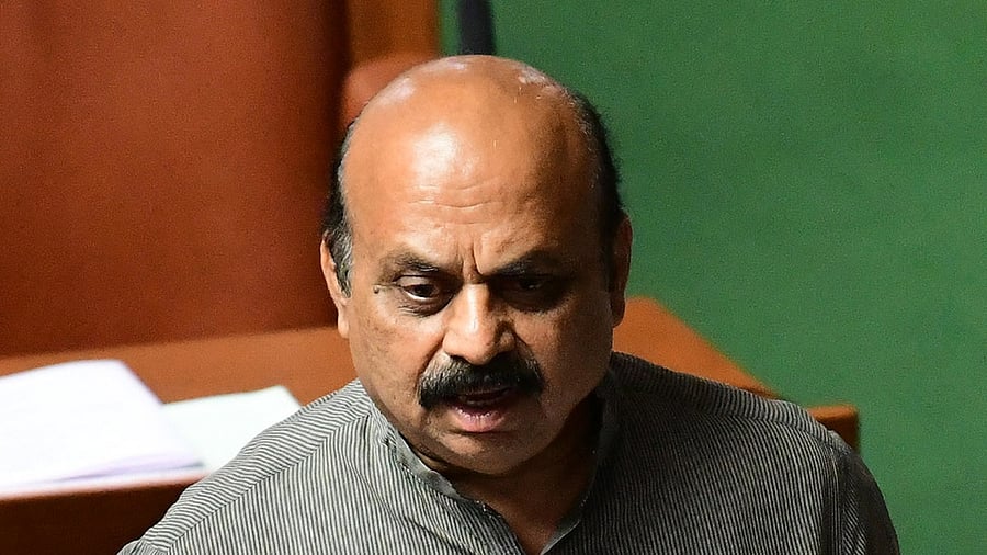 Karnataka CM Basavaraj Bommai. Credit: Information Department Photo