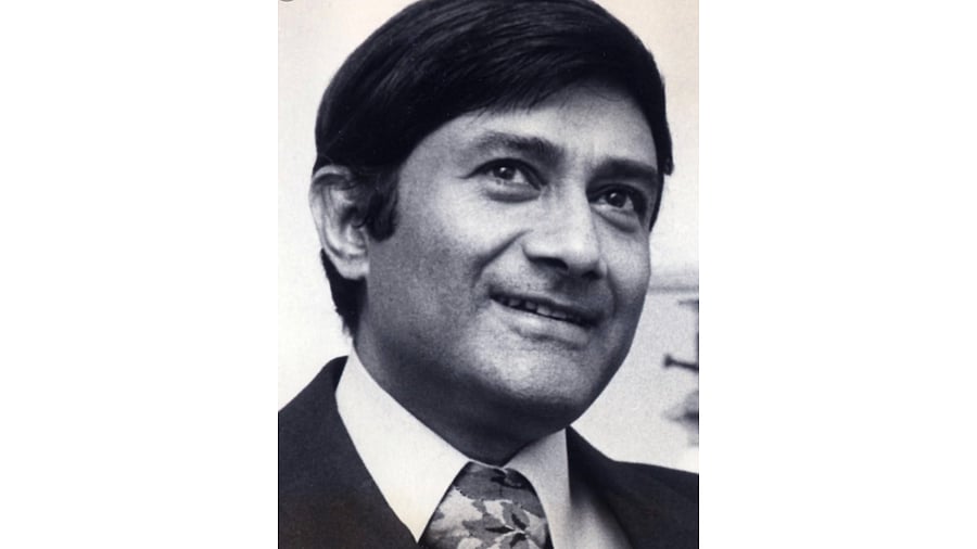 Actor Dev Anand. Credit: Twitter/@rajbansal9