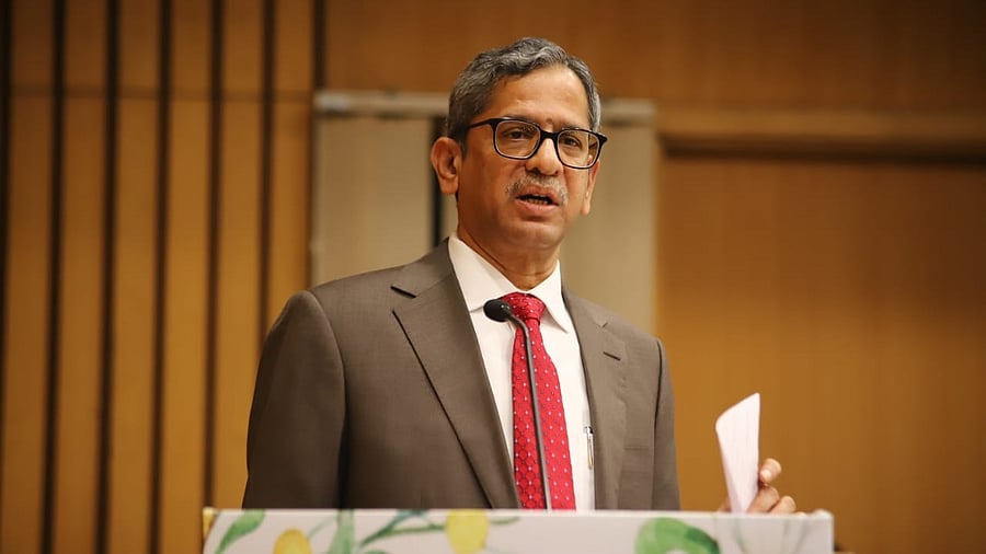 Chief Justice of India N V Ramana. Credit: Special Arrangement