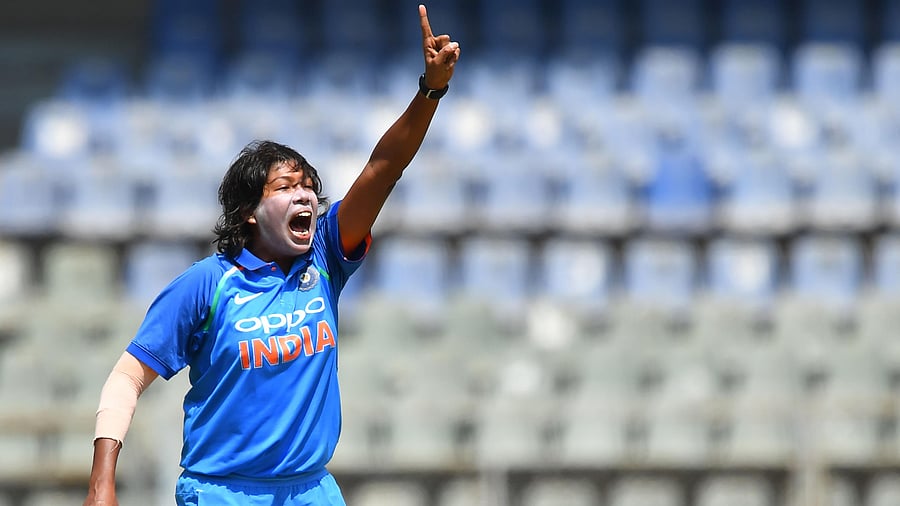 Jhulan Goswami. Credit: AFP File Photo
