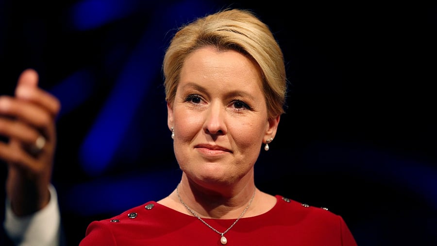 Giffey was once seen as a contender to lead the SPD on the national level. Credit: Reuters Photo