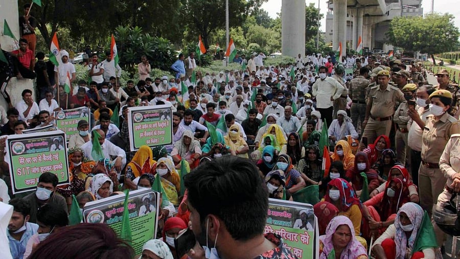 Farmer unions along with their supporters, including trade unions, have made detailed plans to ensure that life remains suspended tomorrow across the country. Credit: PTI Photo