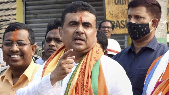 Bharatiya Janata Party (BJP) leader Suvendu Adhikari. Credit: PTI File Photo