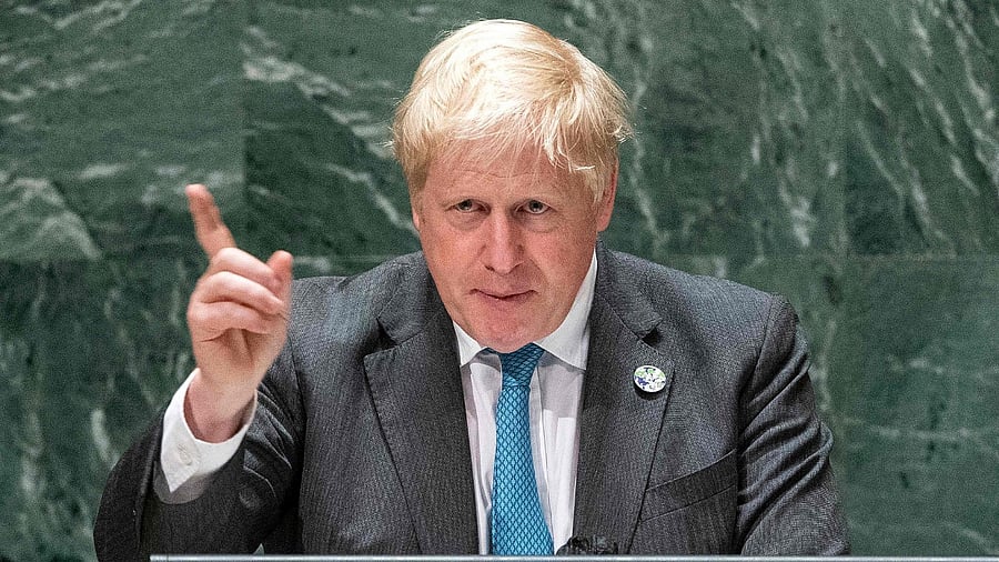 British Prime Minister Boris Johnson. Credit: AFP Photo