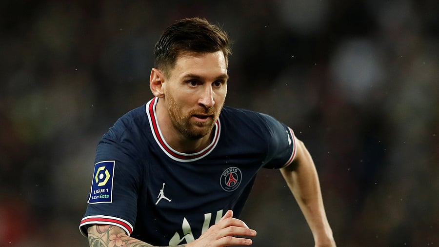 Messi's last goal in the Champions League came for Barcelona against PSG at Parc des Princes in last season's last-16. Credit: Reuters Photo