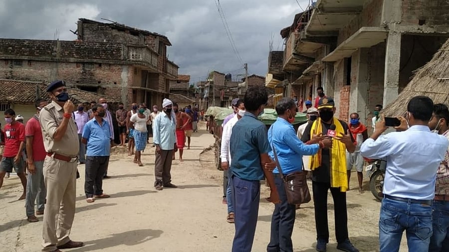 Katraw is located 285 km from Patna. It has about 1,500 people from various communities. Credit: IANS