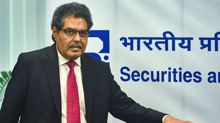 Sebi chairman Ajay Tyagi. Credit: PTI File Photo