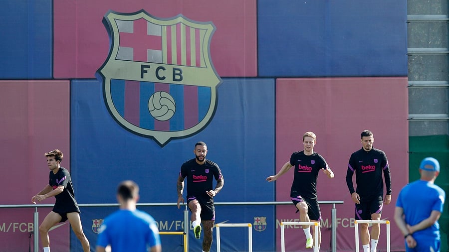 The league said Barcelona's spending limit on salaries for the 2021-22 season has been set at 97 million euros. Credit: Reuters File Photo