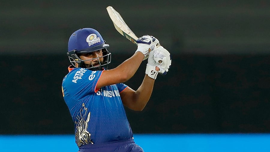 Rohit Sharma of Mumbai Indians. Credit: PTI Photo