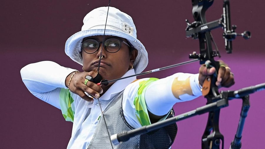 File Photo of India's Deepika Kumari. Credit: AFP Photo