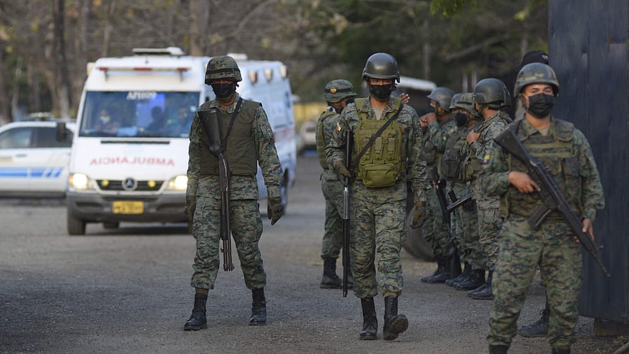 At least 116 inmates died and another 80 were injured in the riots that broke out on Tuesday. Credit: AFP Photo