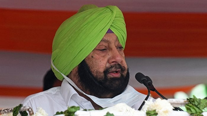 Amarinder Singh file photo. Credit: AFP Photo