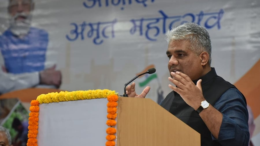 India’s Union Minister for Environment, Forest and Climate Change Bhupender Yadav. Credit: Twitter/@byadavbjp