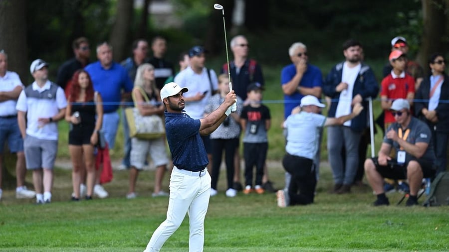 Indian golfer Shubhankar Sharma. Credit: AFP File Photo