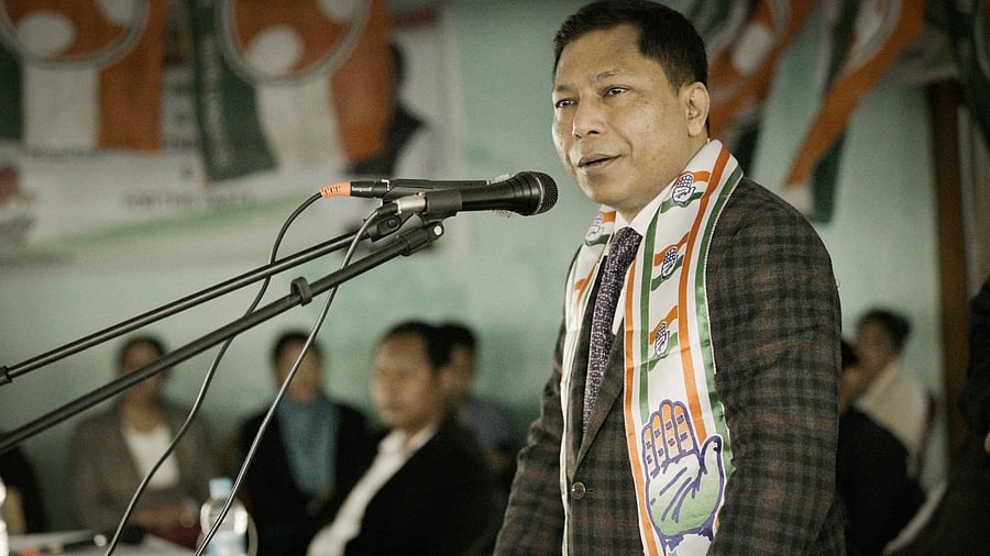 The Congress camp went into a huddle as Mukul Sangma reportedly met TMC general secretary Abhishek Banerjee recently. Credit: Facebook/mukulsangma