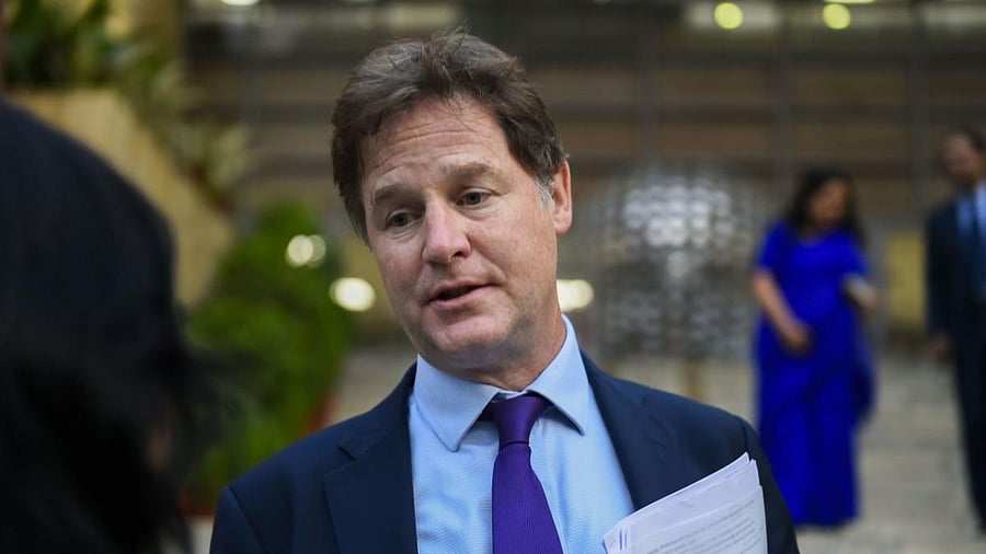Facebook Vice-President Global Affairs and Communications Nick Clegg. Credit: PTI File Photo