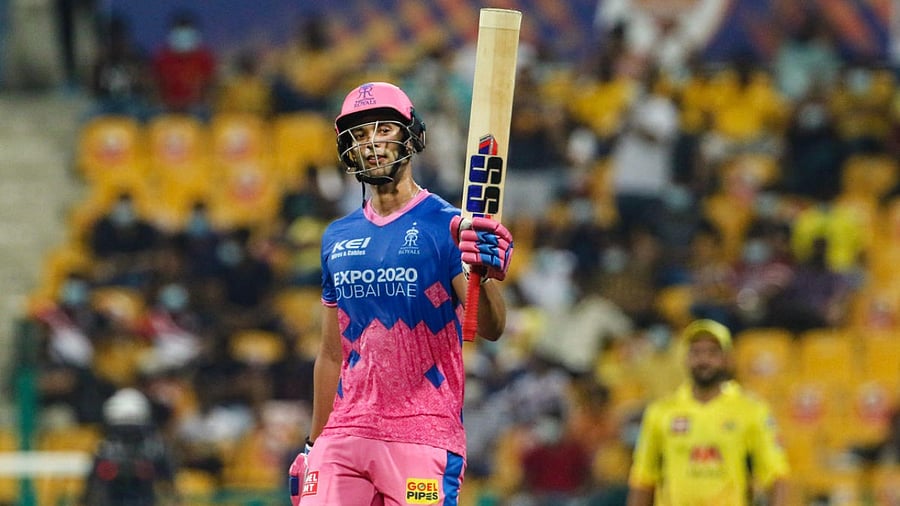Shivam Dube of Rajasthan Royals. Credit: PTI Photo