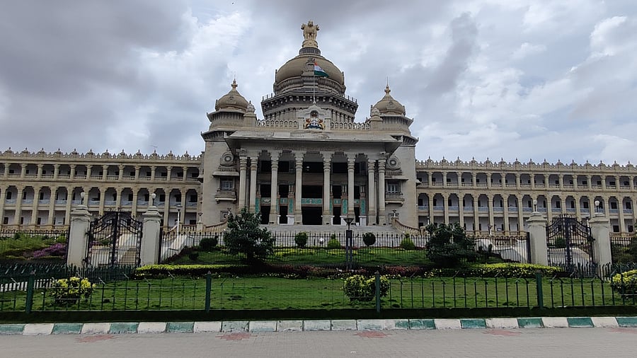 Vidhana Soudha. Credit: DH Photo