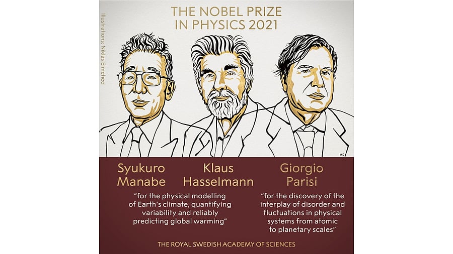 The prestigious award comes with a gold medal and 10 million Swedish kronor. Credit: Twitter/@NobelPrize